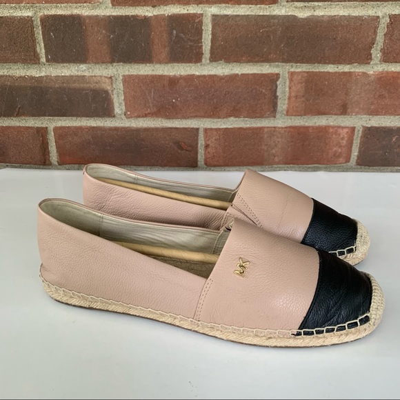 MICHAEL Michael Kors Shoes - Michael Michael Kors Women’s kendrick  Leather Espadrille Slip On Flats US 9 M